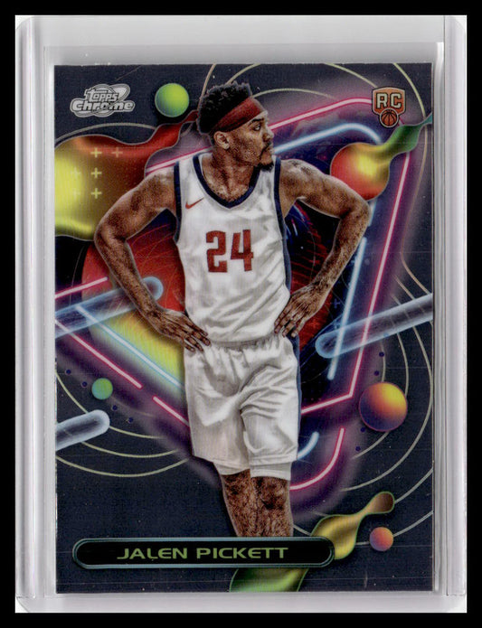 2023-24 Topps Chrome Cosmic #179 Jalen Pickett