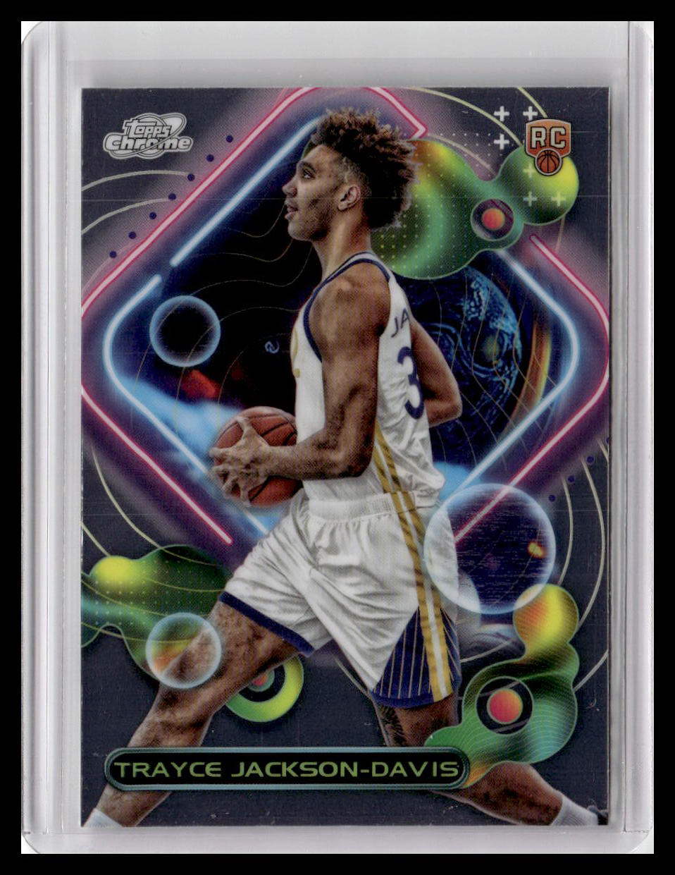2023-24 Topps Chrome Cosmic #196 Trayce Jackson-Davis