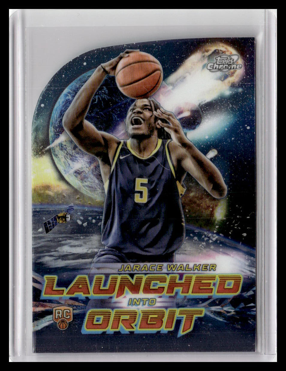 2023-24 Topps Chrome Cosmic #LIO-5 Jarace Walker Launched Into Orbit