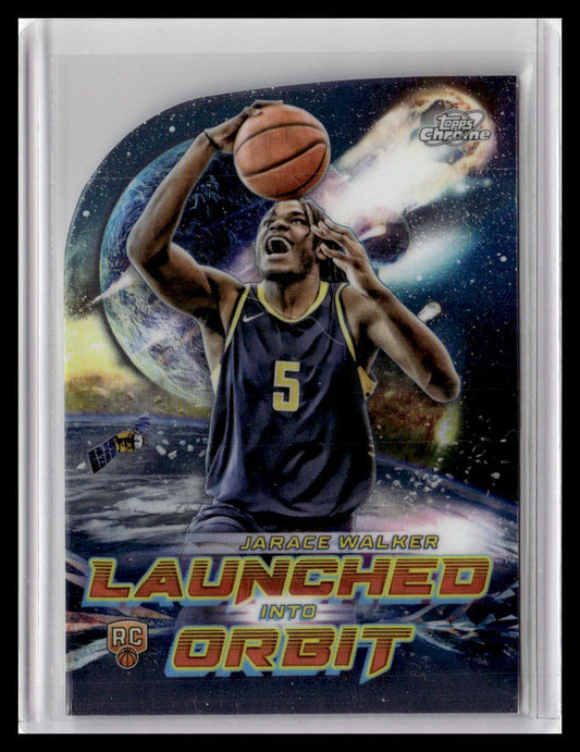 2023-24 Topps Chrome Cosmic #LIO-5 Jarace Walker Launched Into Orbit