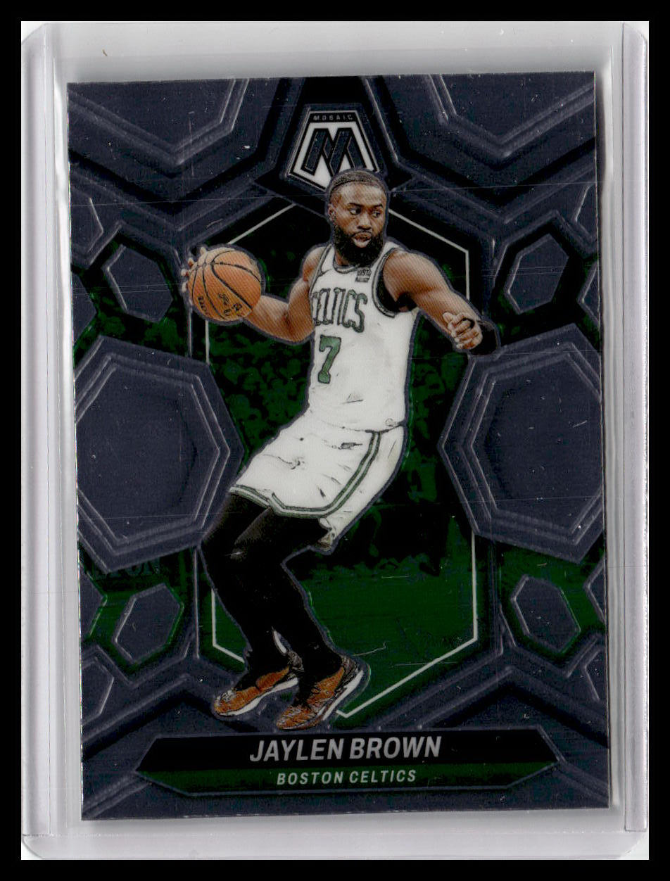 2023-24 Panini Mosaic #182 Jaylen Brown
