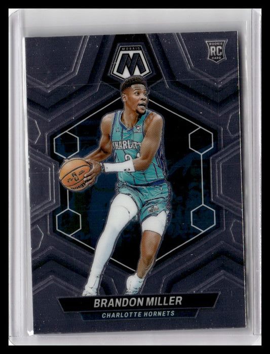 2023-24 Panini Mosaic #202 Brandon Miller