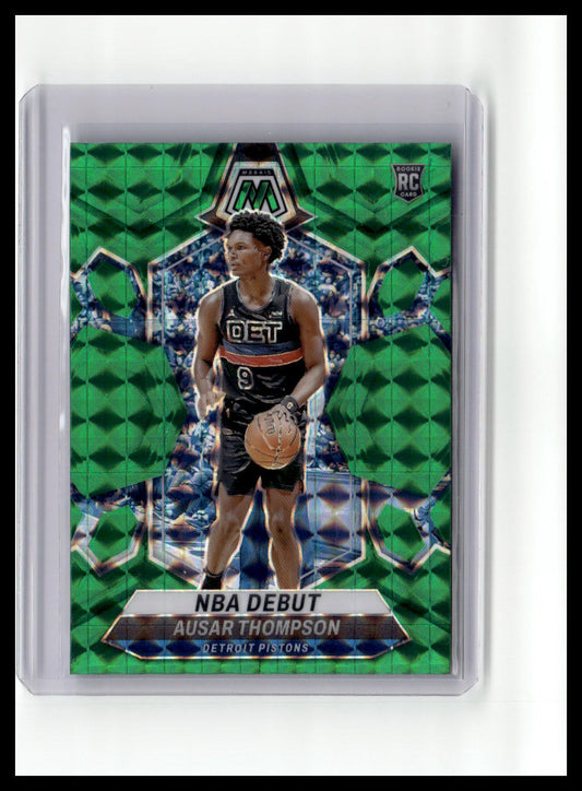 2023-24 Panini Mosaic #262 Ausar Thompson Green
