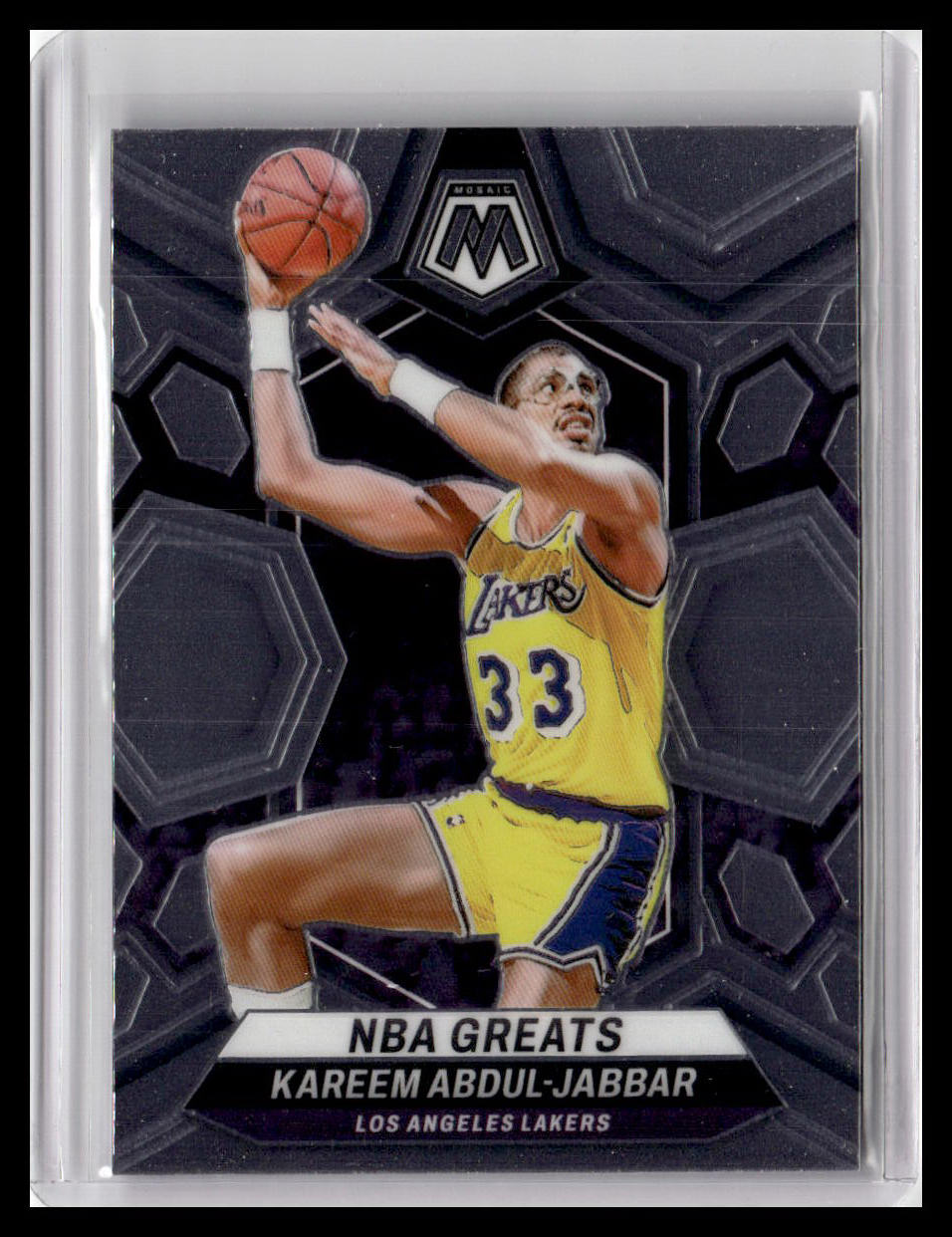 2023-24 Panini Mosaic #299 Kareem Abdul-Jabbar NBA Greats