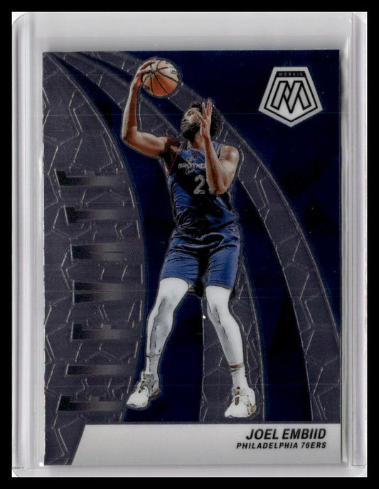 2023-24 Panini Mosaic #4 Joel Embiid Elevate