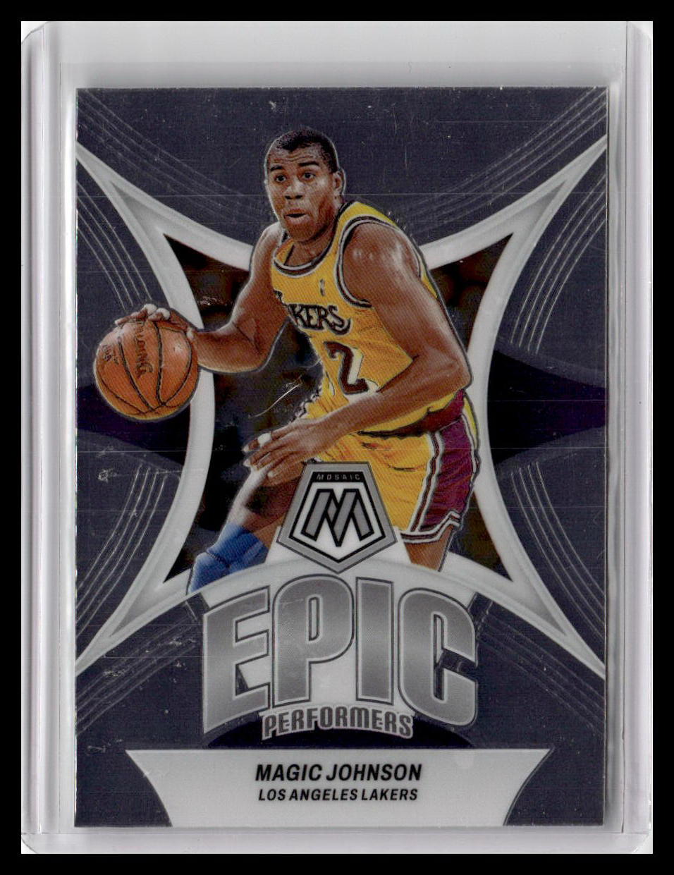 2023-24 Panini Mosaic #16 Magic Johnson Epic Performers