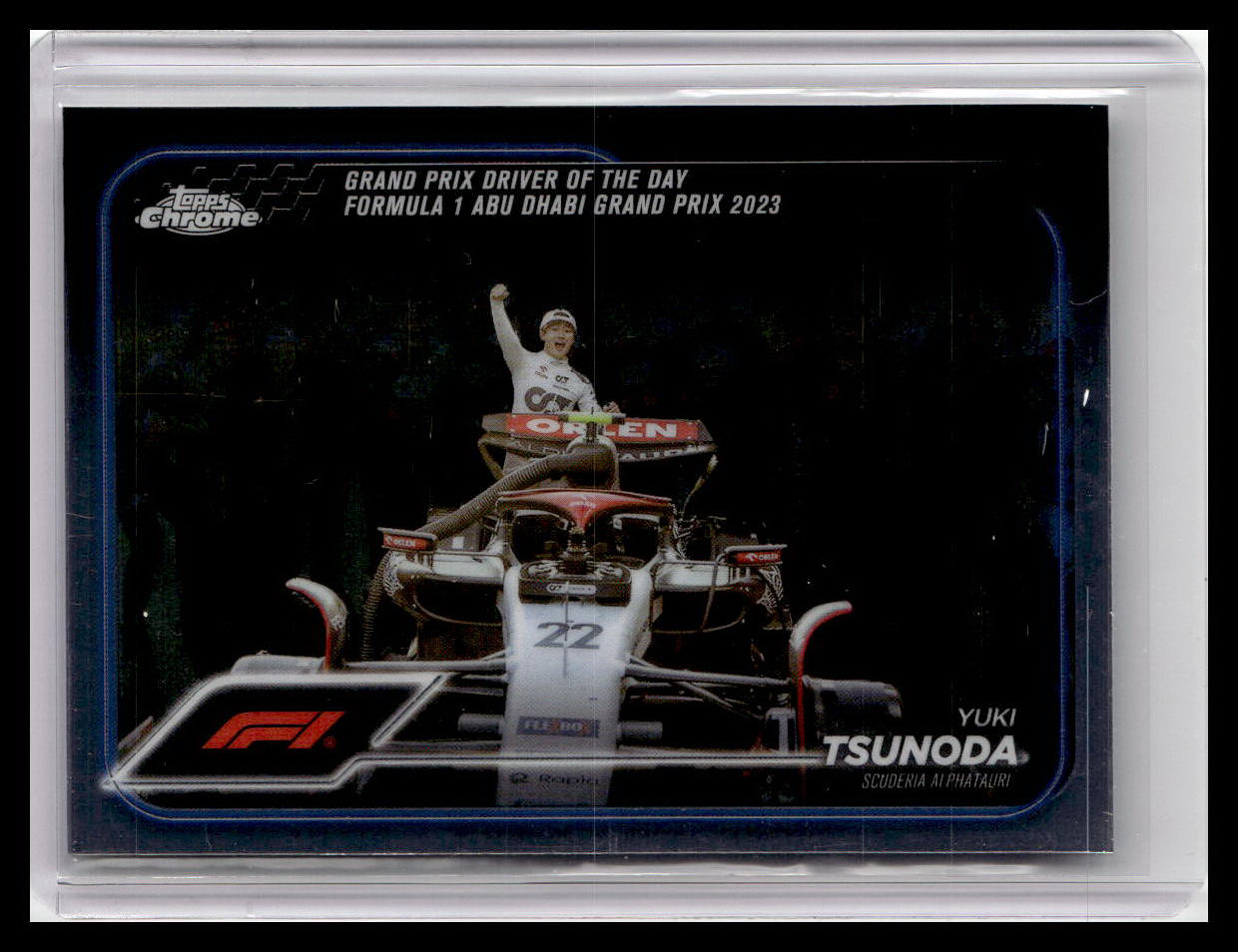 2024 Topps Chrome Formula 1 #180 Yuki Tsunoda