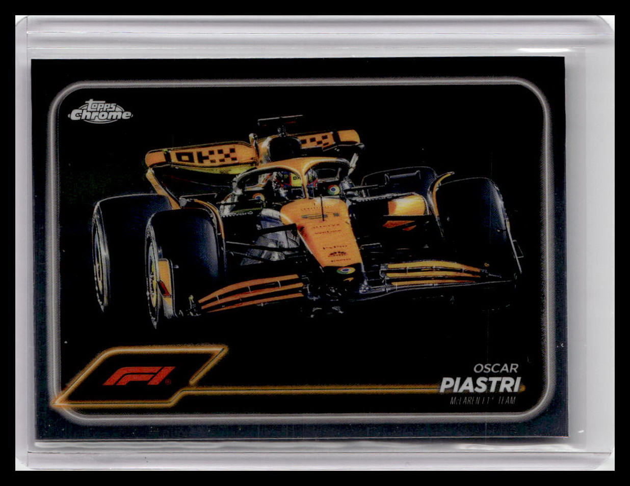 2024 Topps Chrome Formula 1 #80 Oscar Piastri