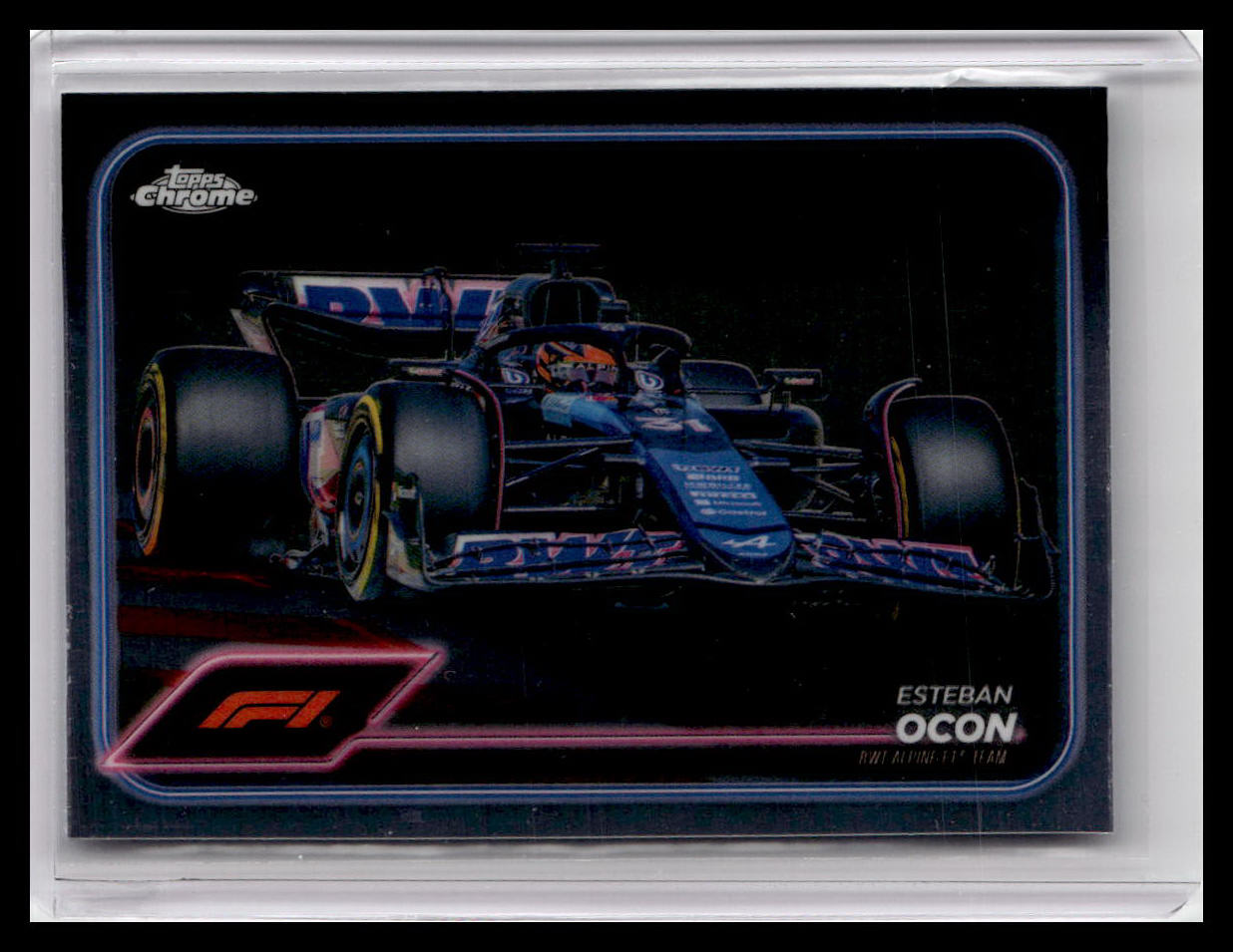 2024 Topps Chrome Formula 1 #81 Esteban Ocon
