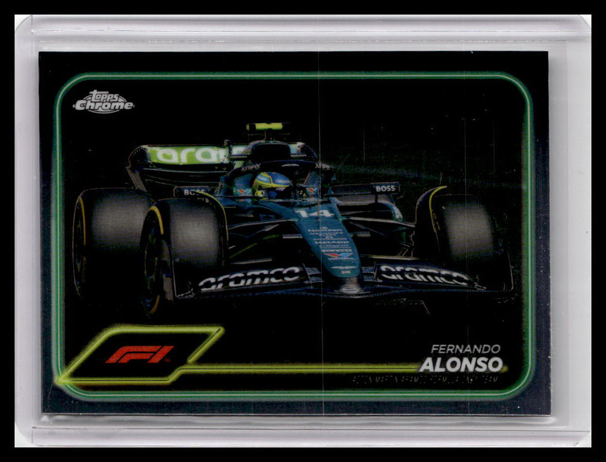 2024 Topps Chrome Formula 1 #83 Fernando Alonso