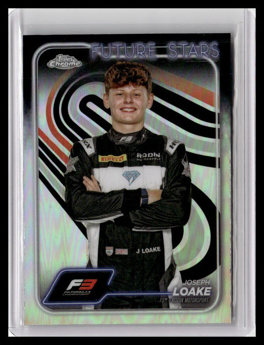 2024 Topps Chrome Formula 1 #71 Joseph Loake Refractors