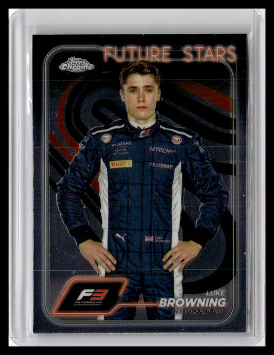 2024 Topps Chrome Formula 1 #55 Luke Browning