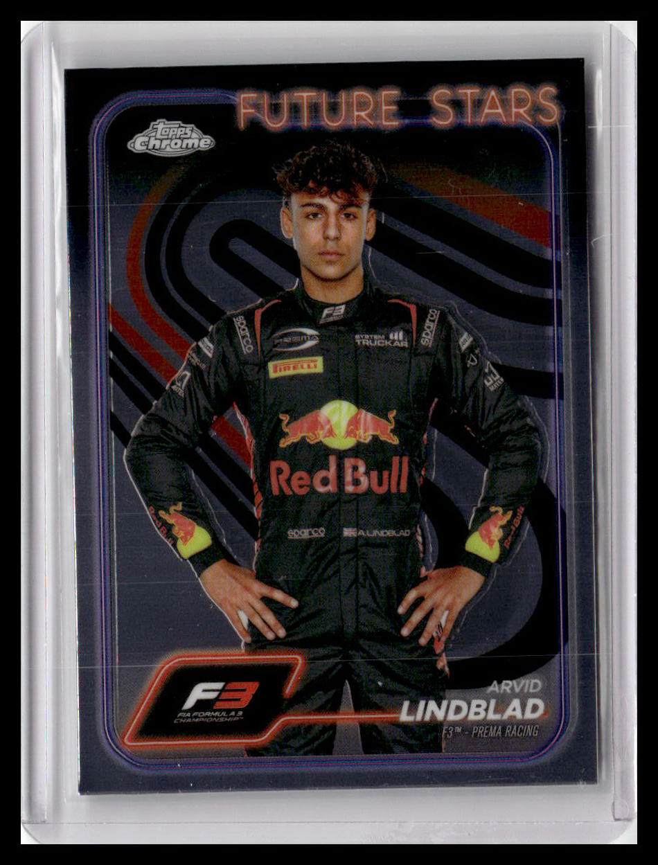 2024 Topps Chrome Formula 1 #45 Arvid Lindblad