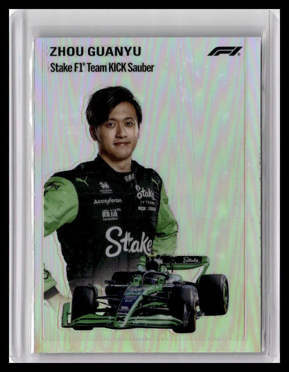 2024 Topps Chrome Formula 1 #1954-14 Zhou Guanyu 1954 Topps