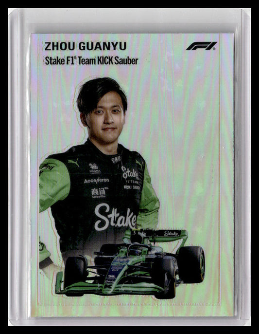 2024 Topps Chrome Formula 1 #1954-14 Zhou Guanyu 1954 Topps