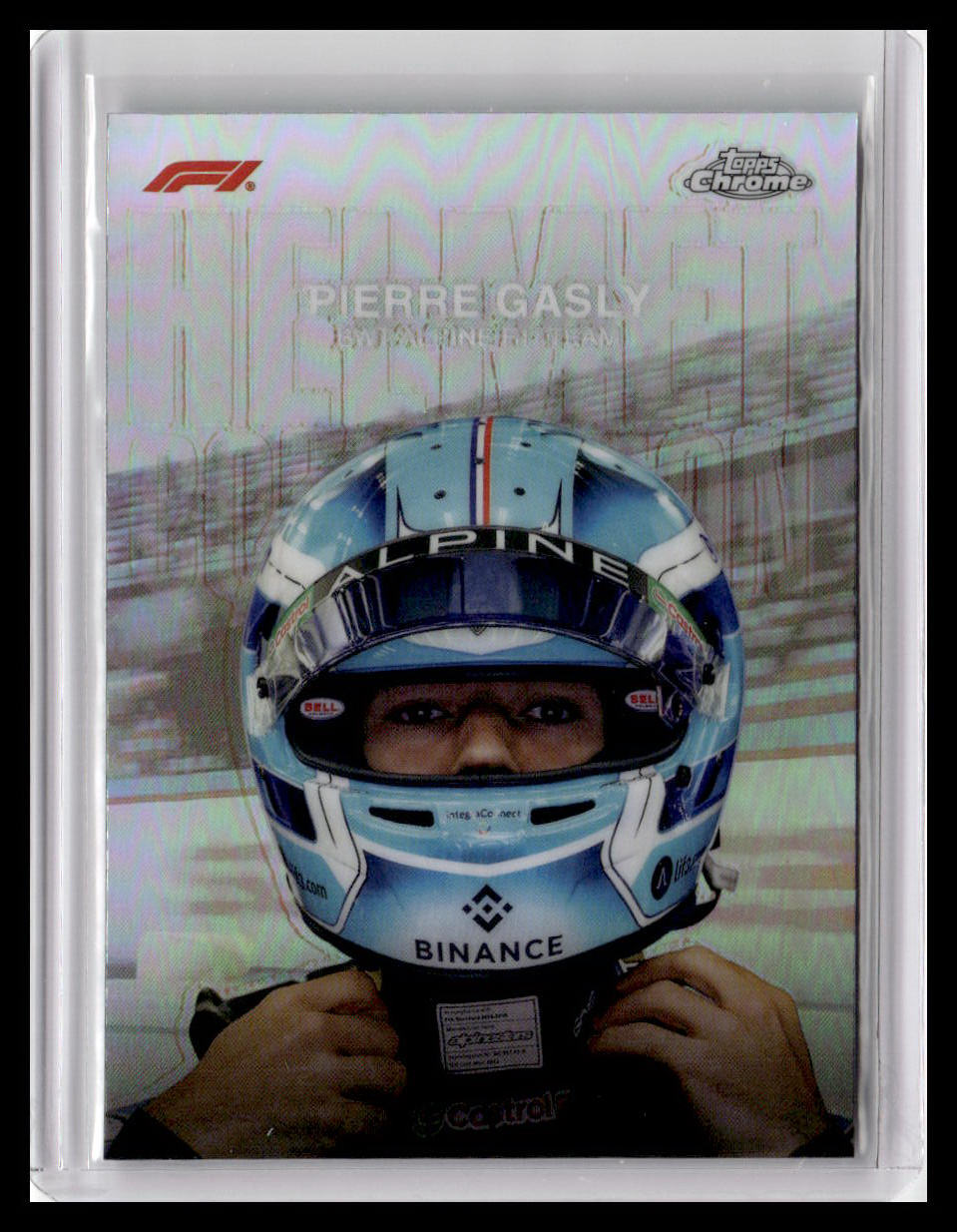 2024 Topps Chrome Formula 1 #HC-9 Pierre Gasly Helmet Collection