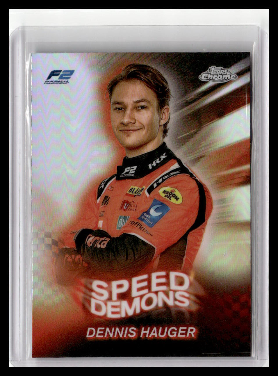 2024 Topps Chrome Formula 1 #SD-24 Dennis Hauger Speed Demons