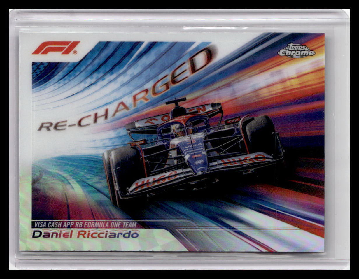 2024 Topps Chrome Formula 1 #RECH-18 Daniel Ricciardo Re-Charged