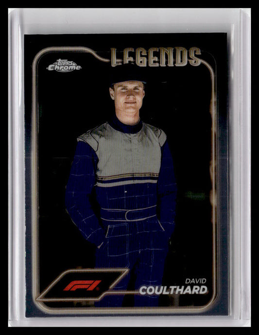 2024 Topps Chrome Formula 1 #191 David Coulthard Legends