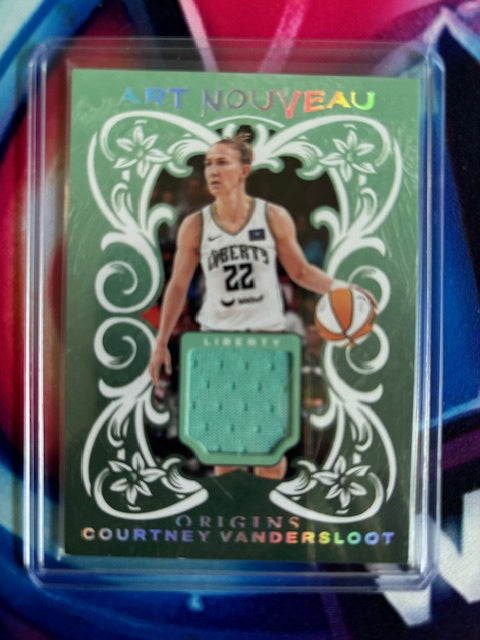 2024 Panini Origins WNBA #AN-CV Courtney Vandersloot Art Nouveau Memorabilia