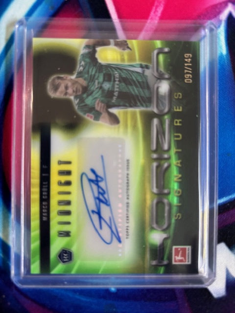2024-25 Topps Midnight Bundesliga #HS-MG Marco Grull Horizon Signatures 97/149 1
