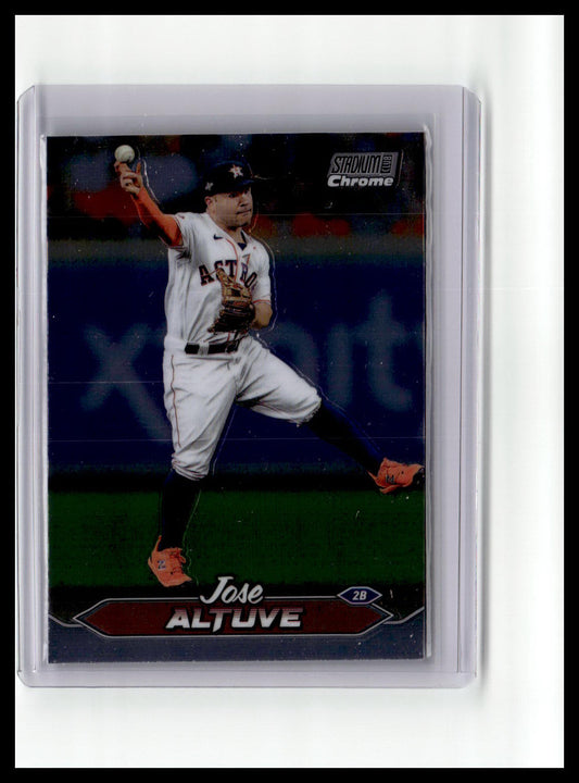 2024 Stadium Club #174 Jose Altuve Chrome