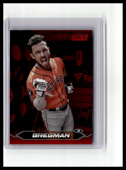 2024 Stadium Club #113 Alex Bregman Red Foil