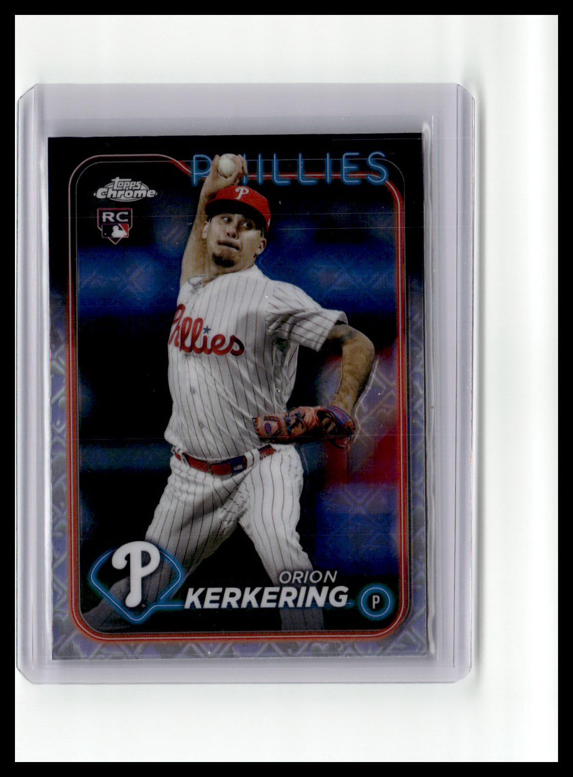 2024 Topps Chrome Logofractor Edition #180 Orion Kerkering