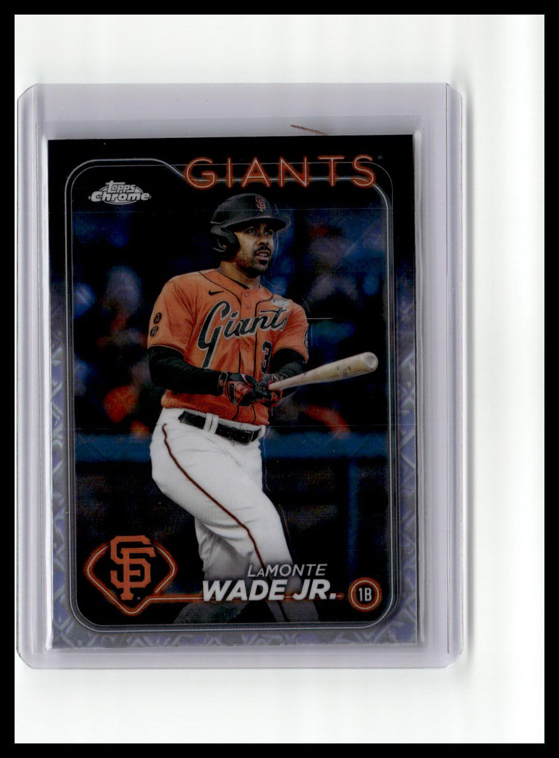 2024 Topps Chrome Logofractor Edition #222 LaMonte Wade Jr.