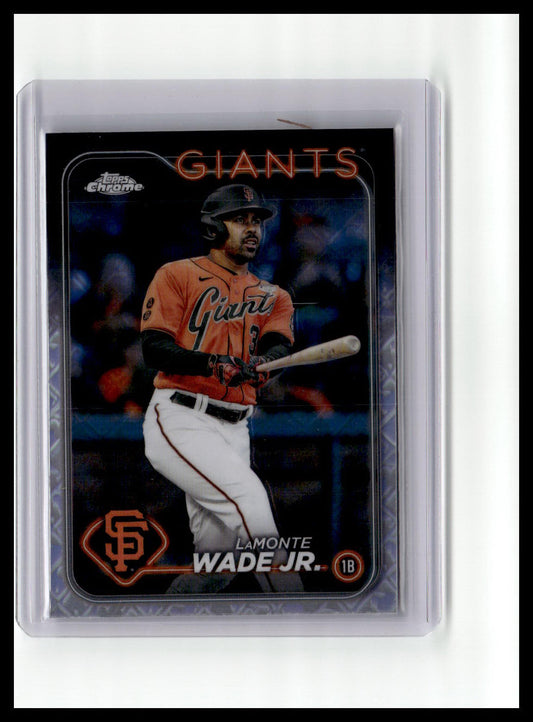 2024 Topps Chrome Logofractor Edition #222 LaMonte Wade Jr.