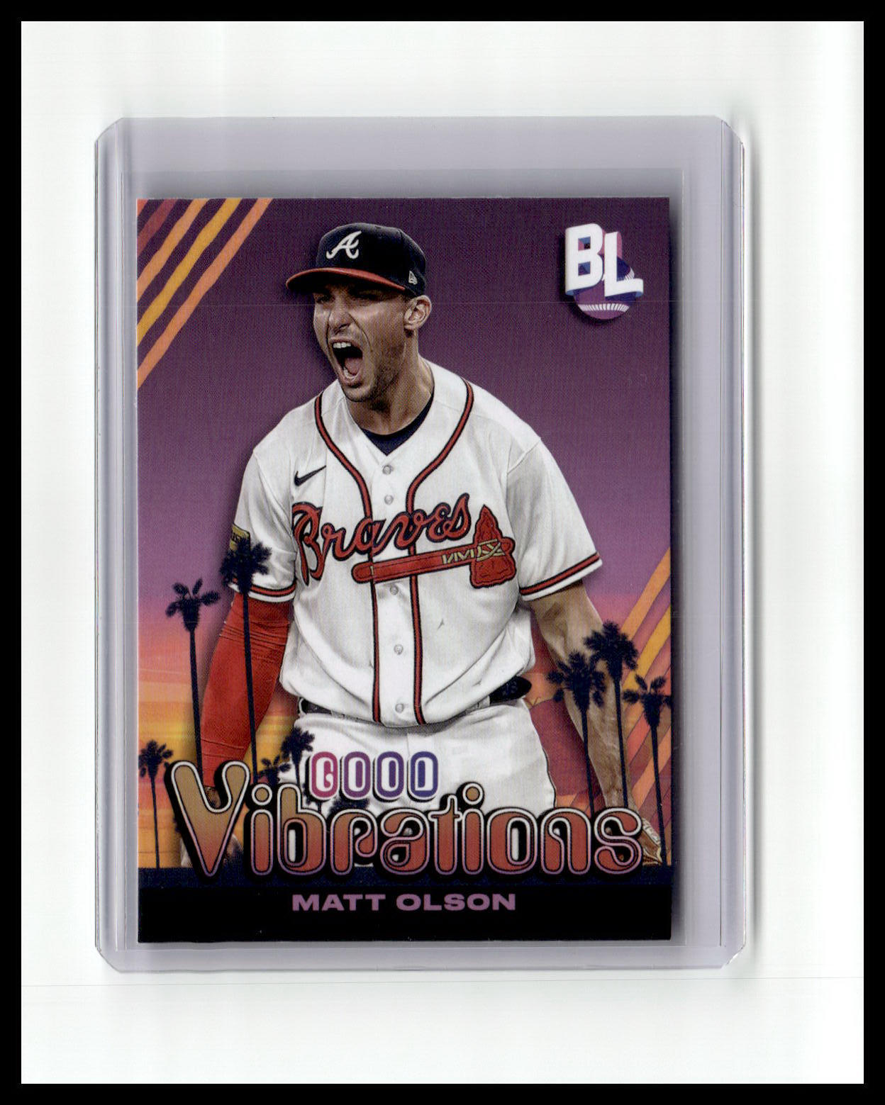 2024 Topps Big League #GV-36 Matt Olson Good Vibrations