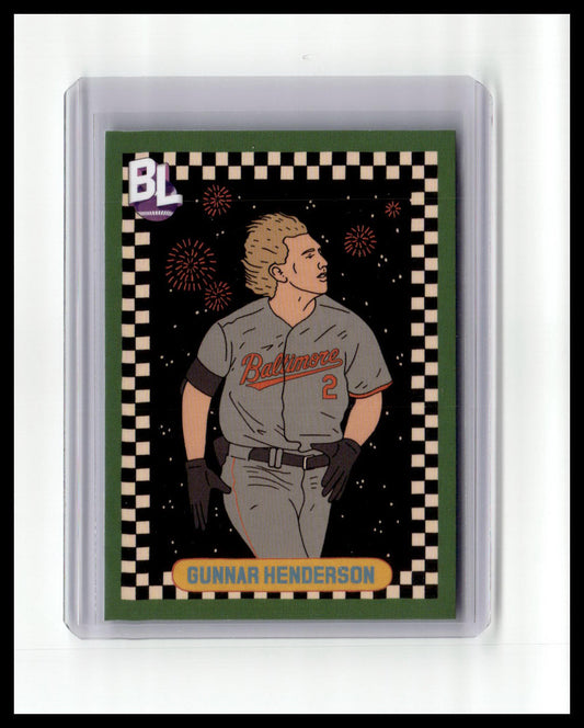 2024 Topps Big League #TBL-19 Gunnar Henderson Topps Big Leaguer