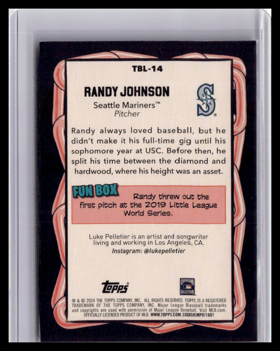 2024 Topps Big League #TBL-14 Randy Johnson Topps Big Leaguer