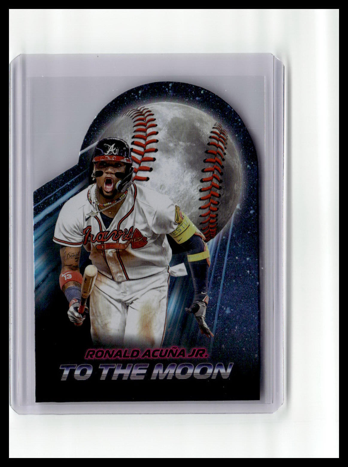 2024 Topps Big League #TM-2 Ronald Acuña Jr. To the Moon Die Cuts