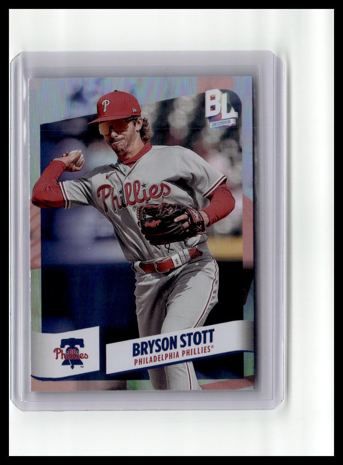 2024 Topps Big League #218 Bryson Stott Uncommon Rainbow Foil