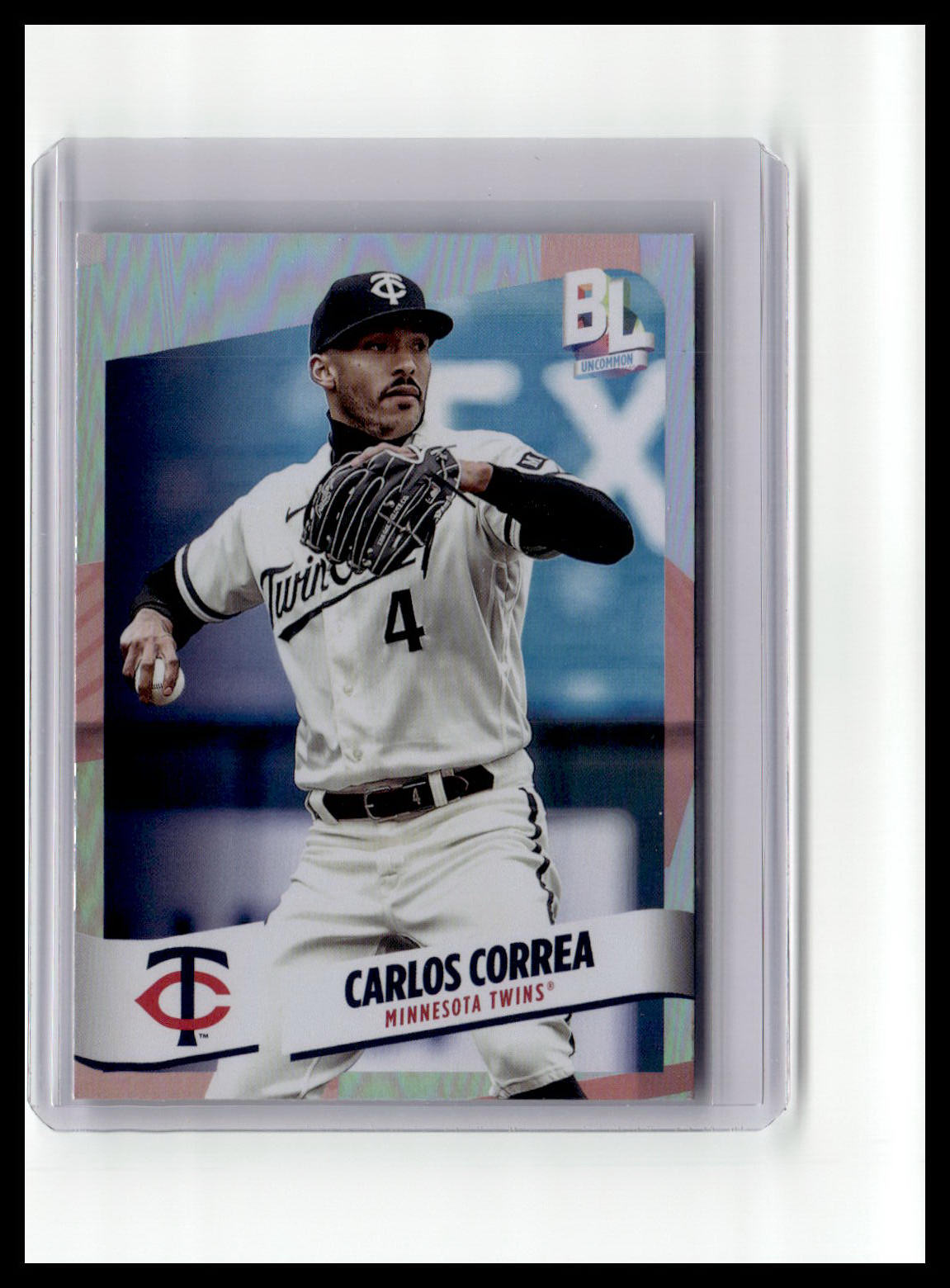 2024 Topps Big League #215 Carlos Correa Uncommon Rainbow Foil