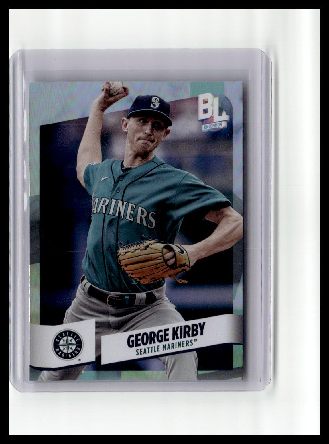 2024 Topps Big League #223 George Kirby Uncommon Rainbow Foil