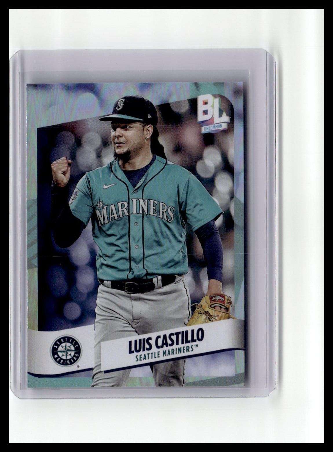 2024 Topps Big League #233 Luis Castillo Uncommon Rainbow Foil
