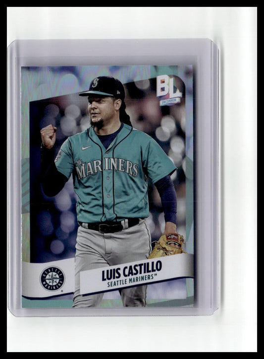 2024 Topps Big League #233 Luis Castillo Uncommon Rainbow Foil