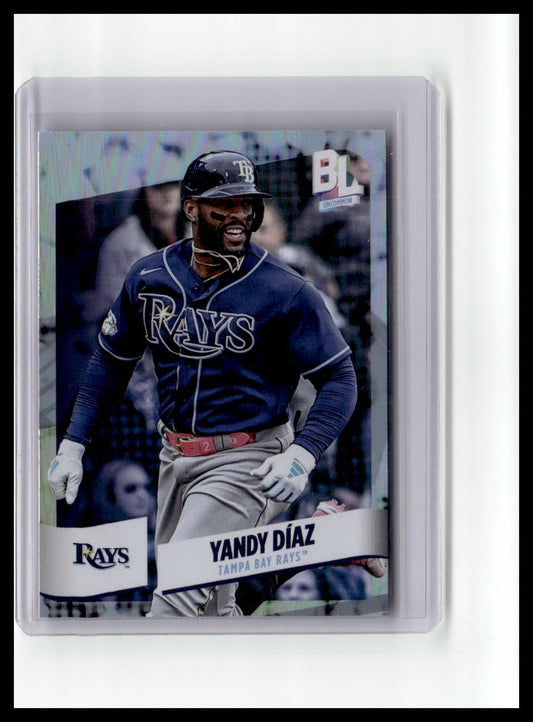 2024 Topps Big League #245 Yandy Díaz Uncommon Rainbow Foil