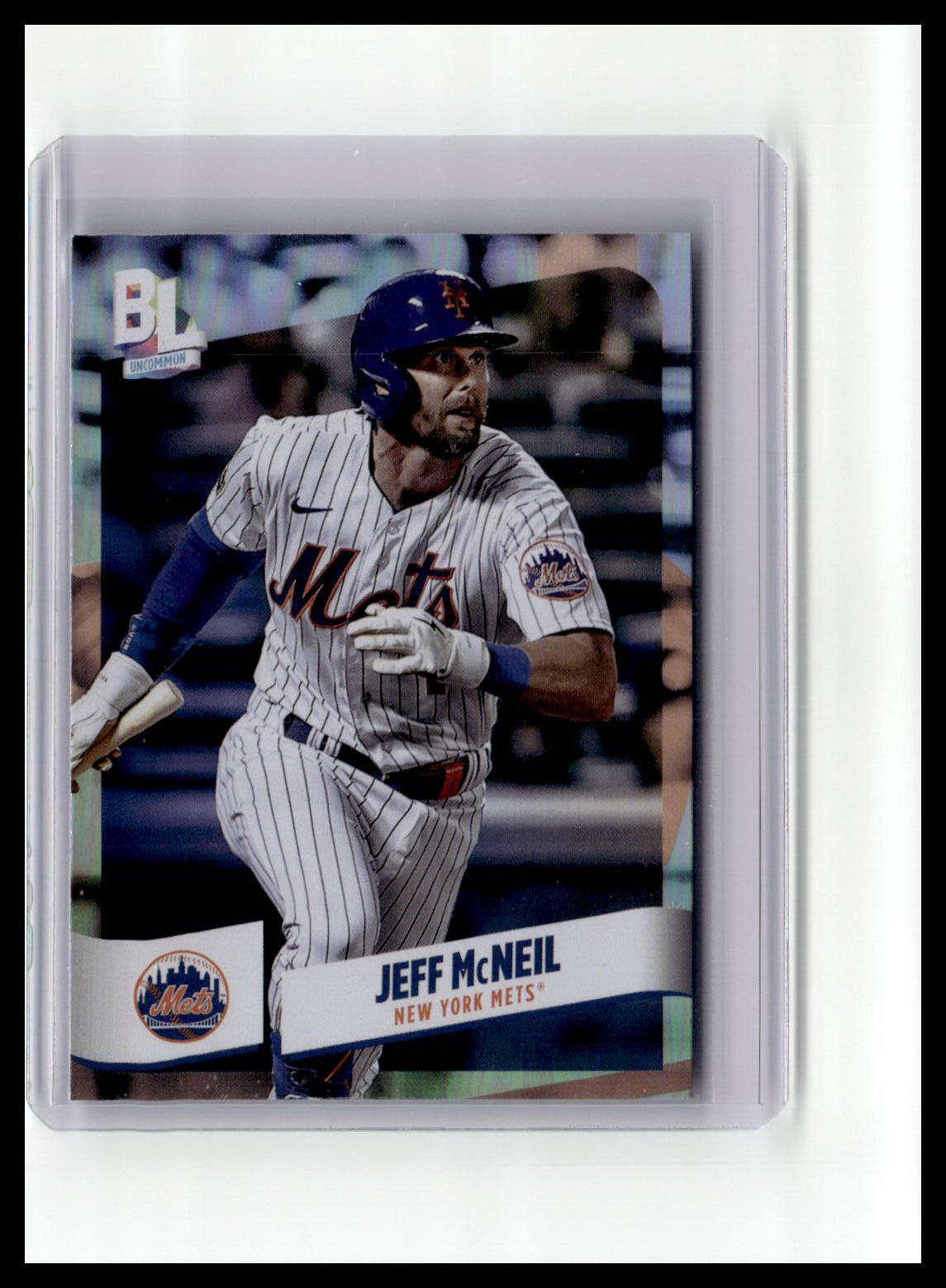 2024 Topps Big League #220 Jeff McNeil Uncommon Rainbow Foil