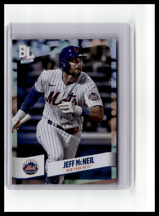 2024 Topps Big League #220 Jeff McNeil Uncommon Rainbow Foil