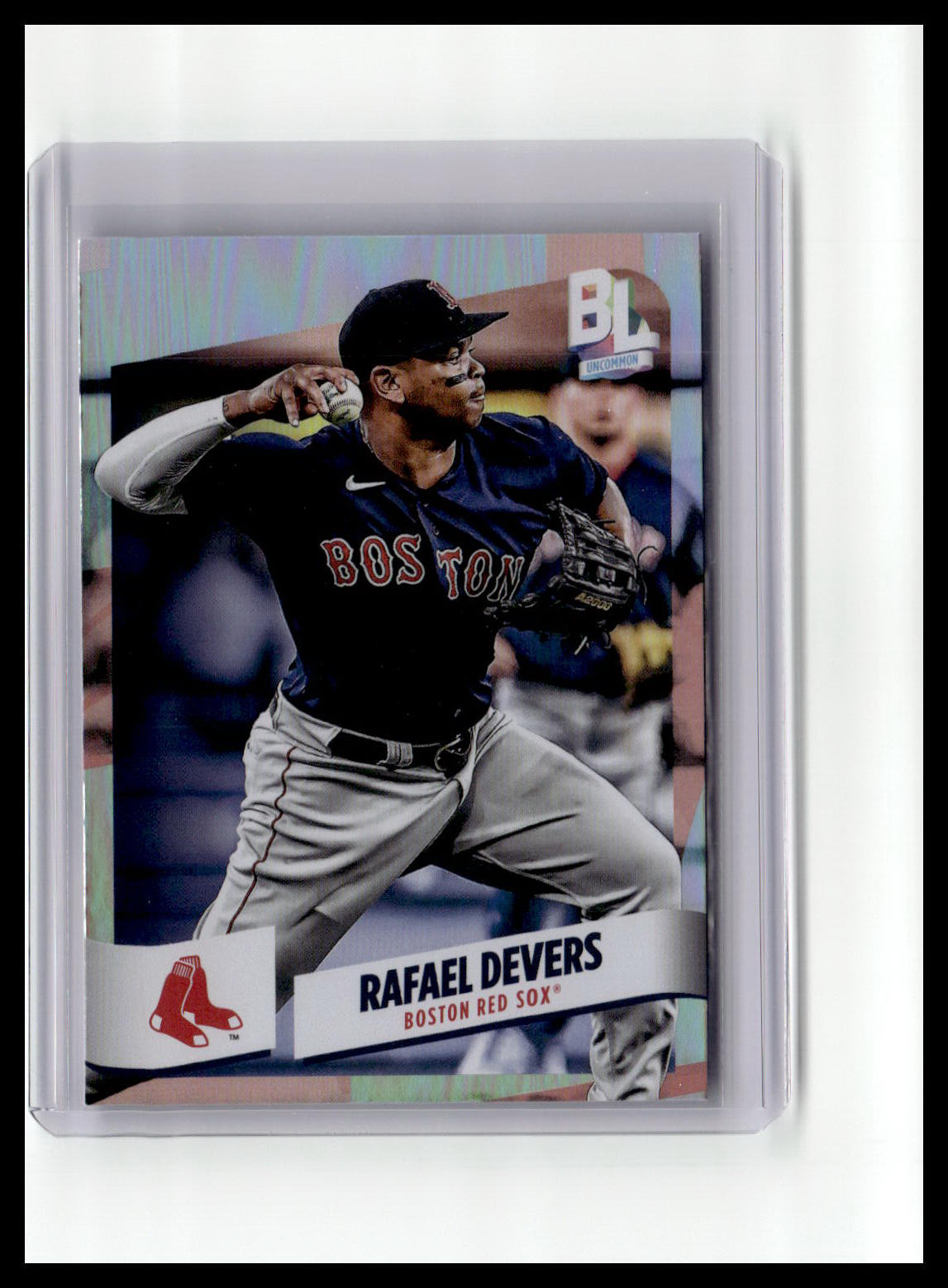 2024 Topps Big League #242 Rafael Devers Uncommon Rainbow Foil