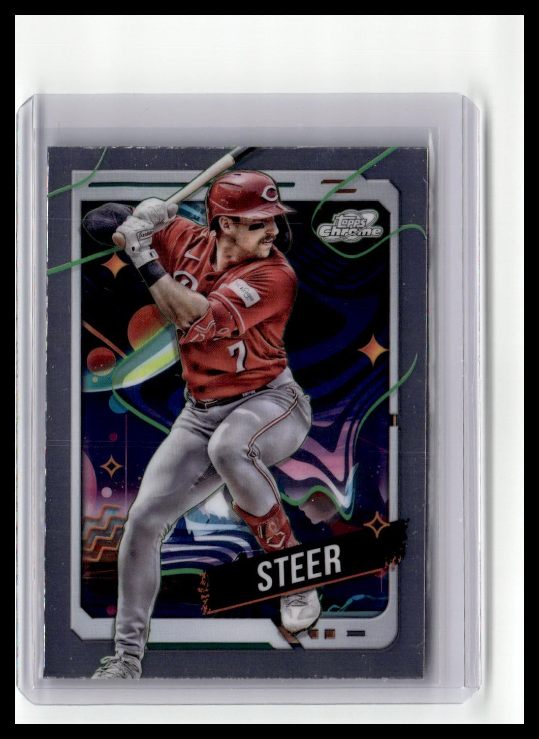 2024 Topps Chrome Cosmic #9 Spencer Steer