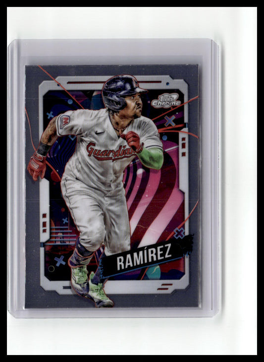 2024 Topps Chrome Cosmic #23 José Ramírez