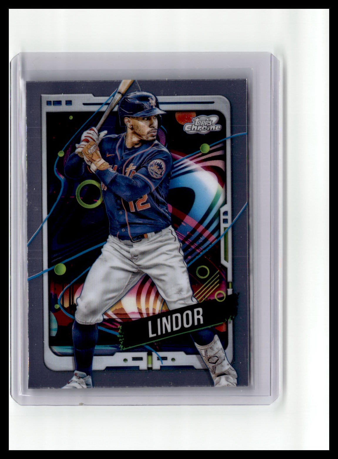 2024 Topps Chrome Cosmic #197 Francisco Lindor