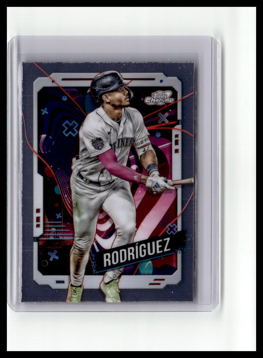 2024 Topps Chrome Cosmic #58 Julio Rodríguez