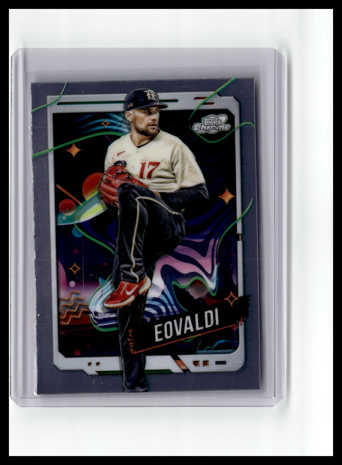 2024 Topps Chrome Cosmic #124 Nathan Eovaldi