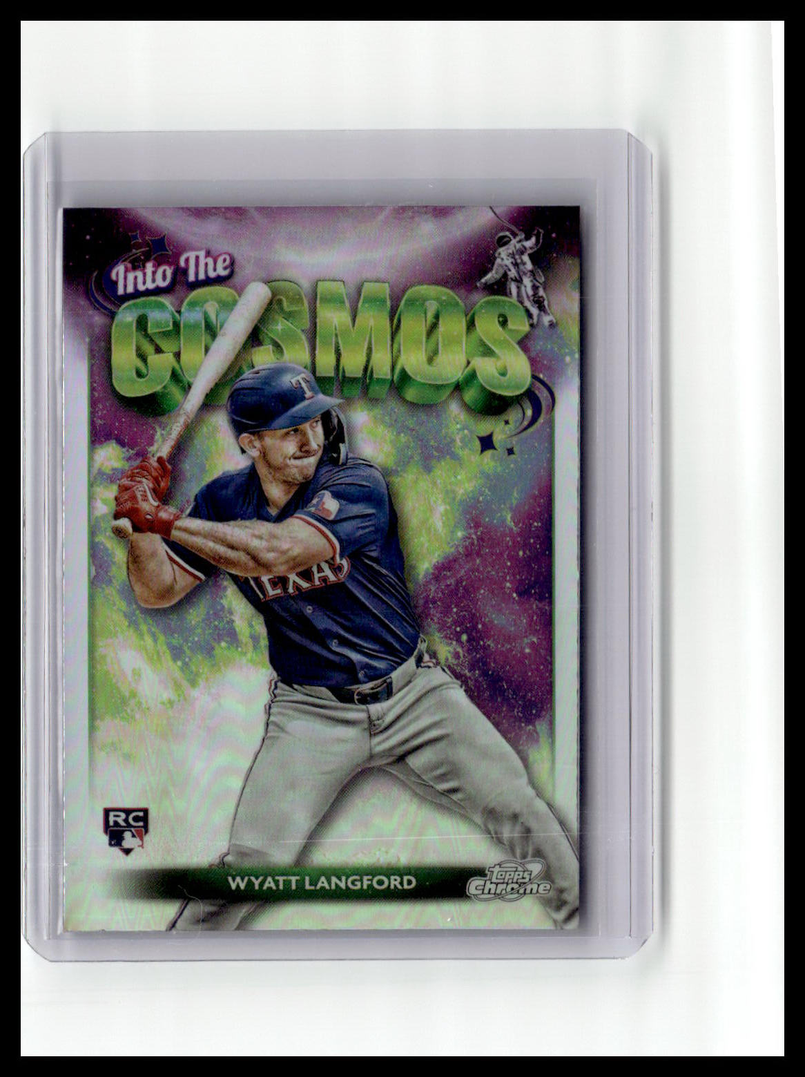 2024 Topps Chrome Cosmic #ITC-25 Wyatt Langford Into the Cosmos