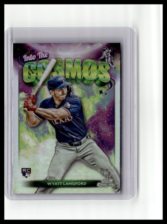 2024 Topps Chrome Cosmic #ITC-25 Wyatt Langford Into the Cosmos